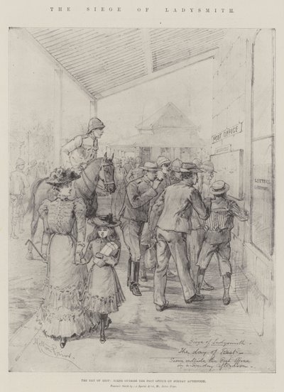 The Siege of Ladysmith by Melton Prior